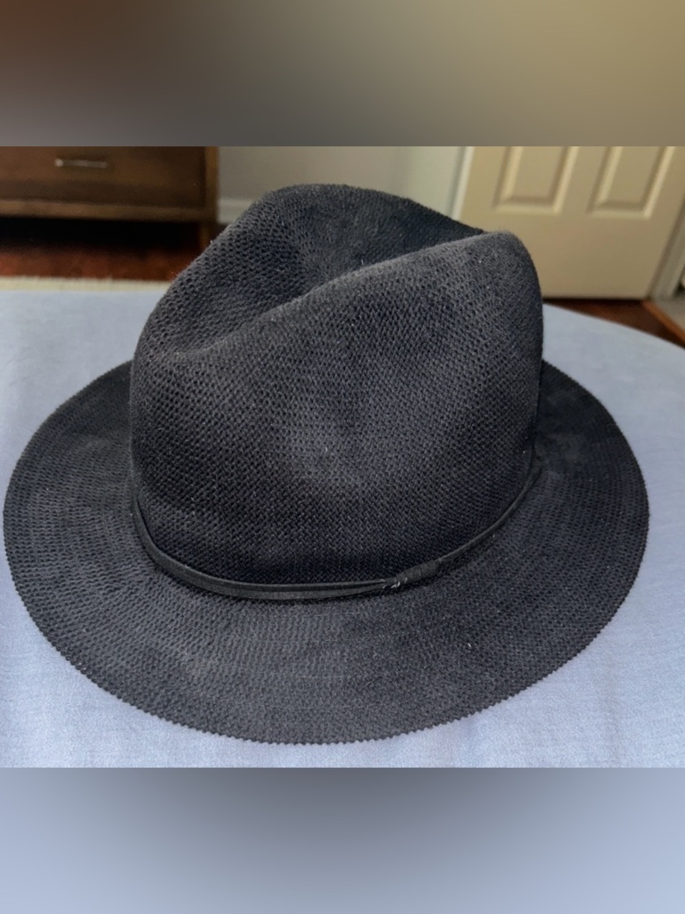 Wyeth cotton blend black hat - one size